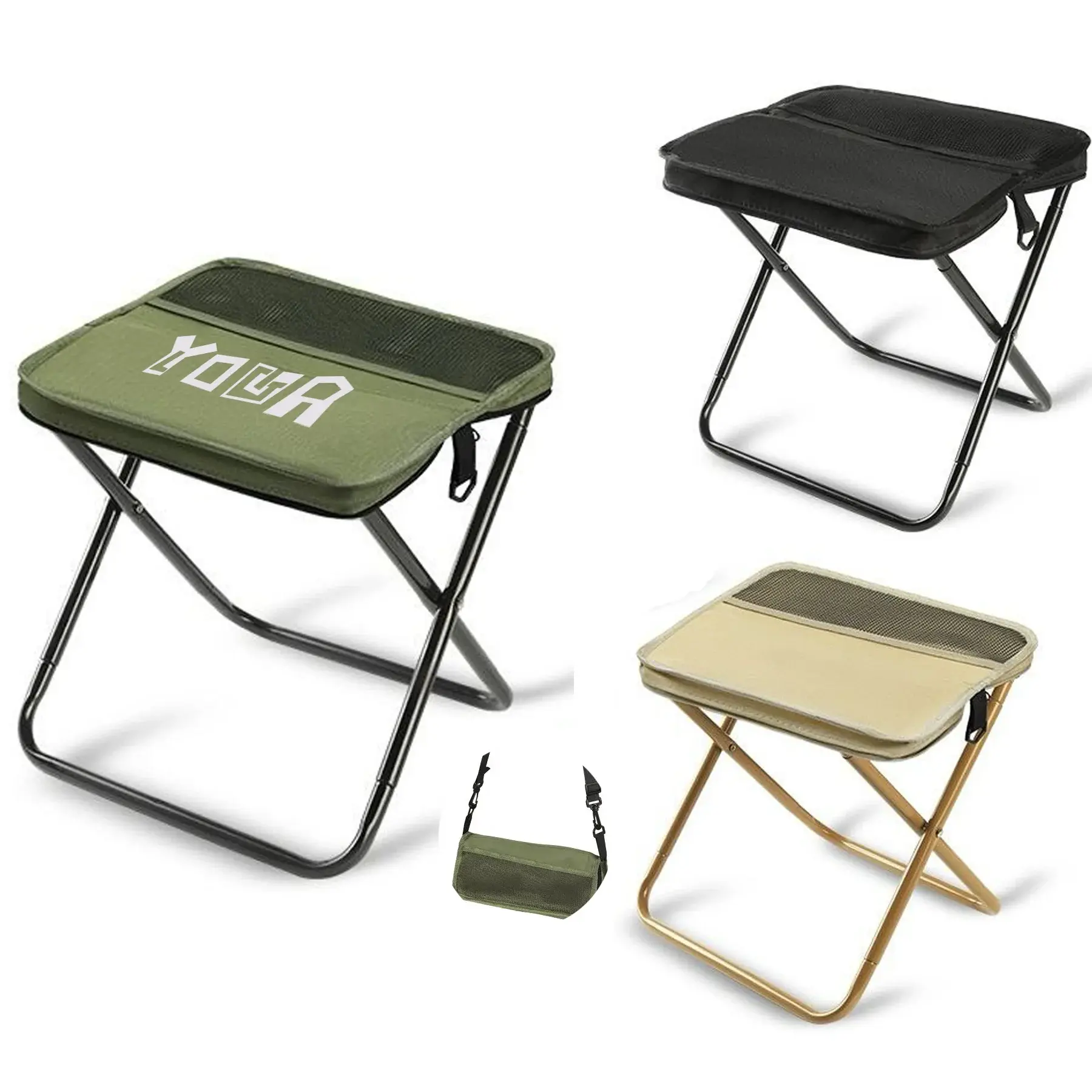 Foldable Stool With Carrying Bag