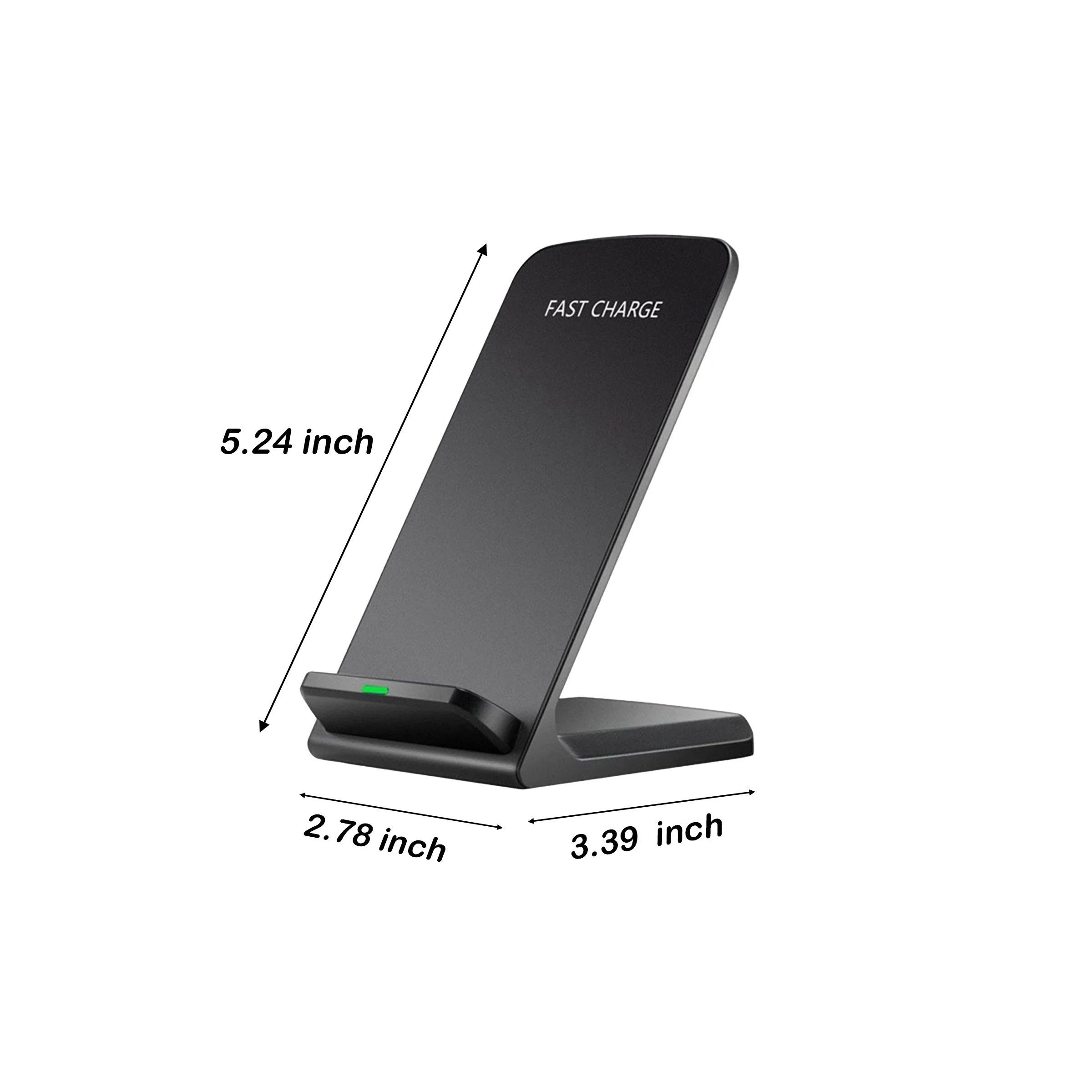 15W Vertical Wireless Charging Phone Stand