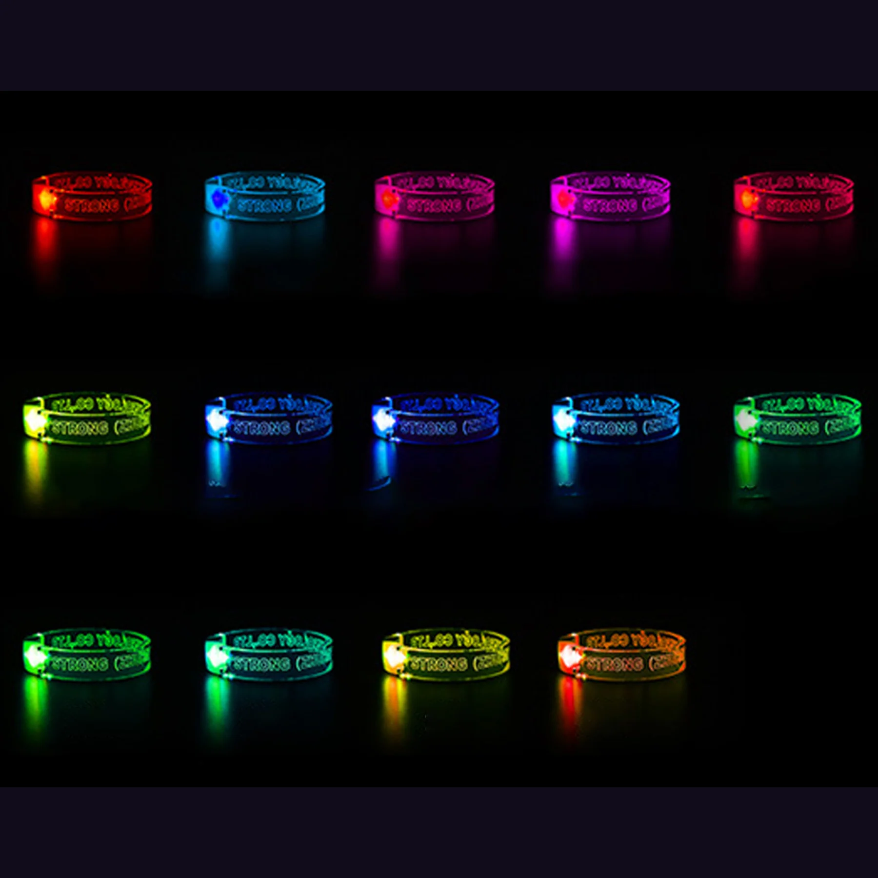 Luminous Led Acrylic Bracelet