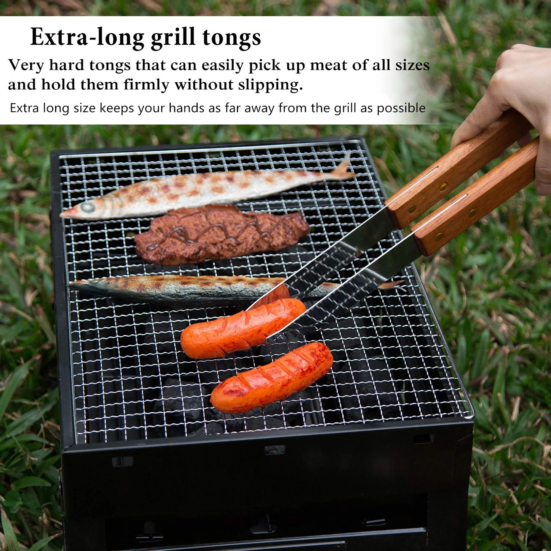 4-piece Grilling Tool Set