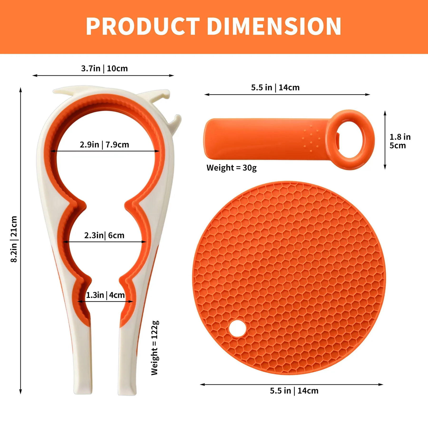 Jar Opener Bottle Opener