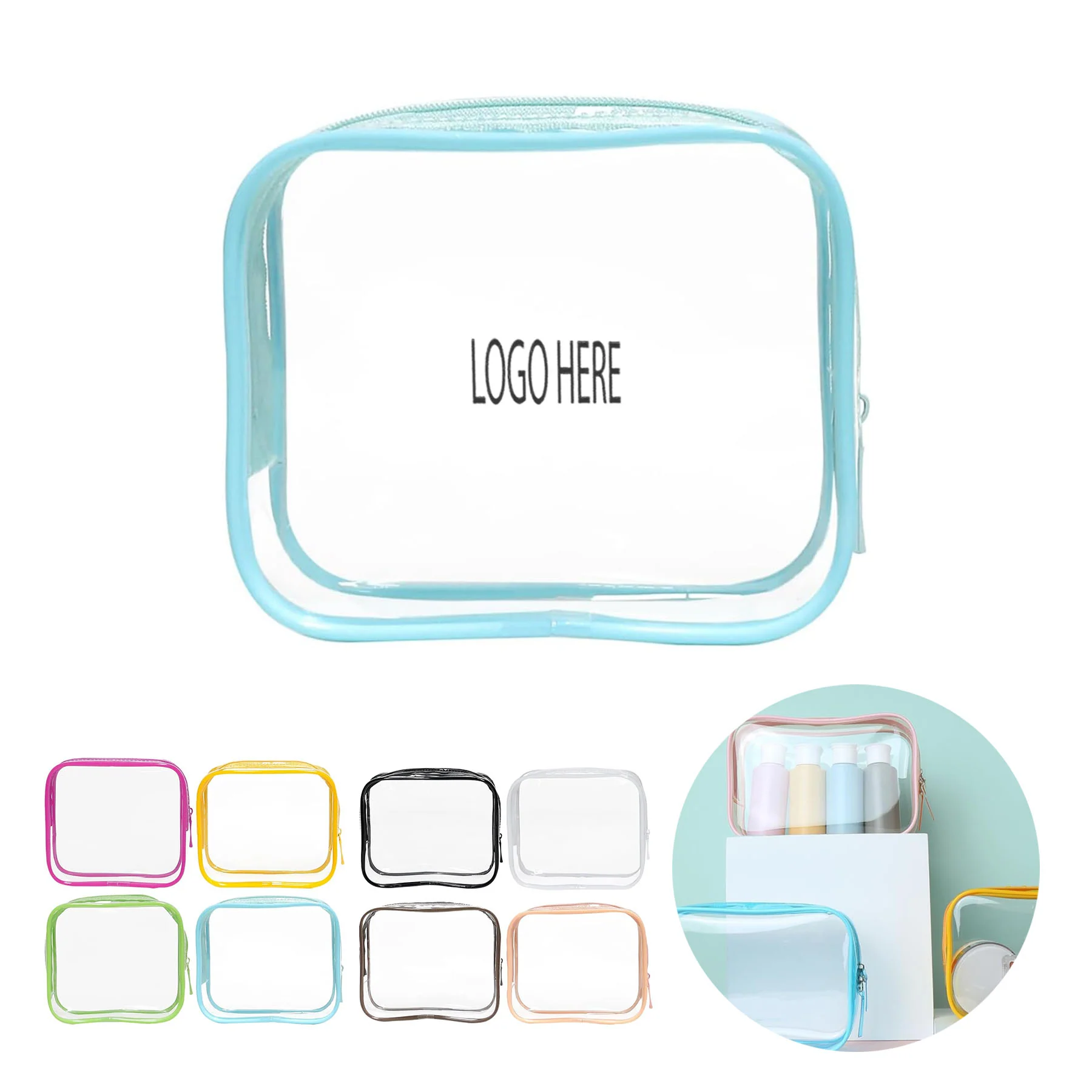 Clear Makeup Bag