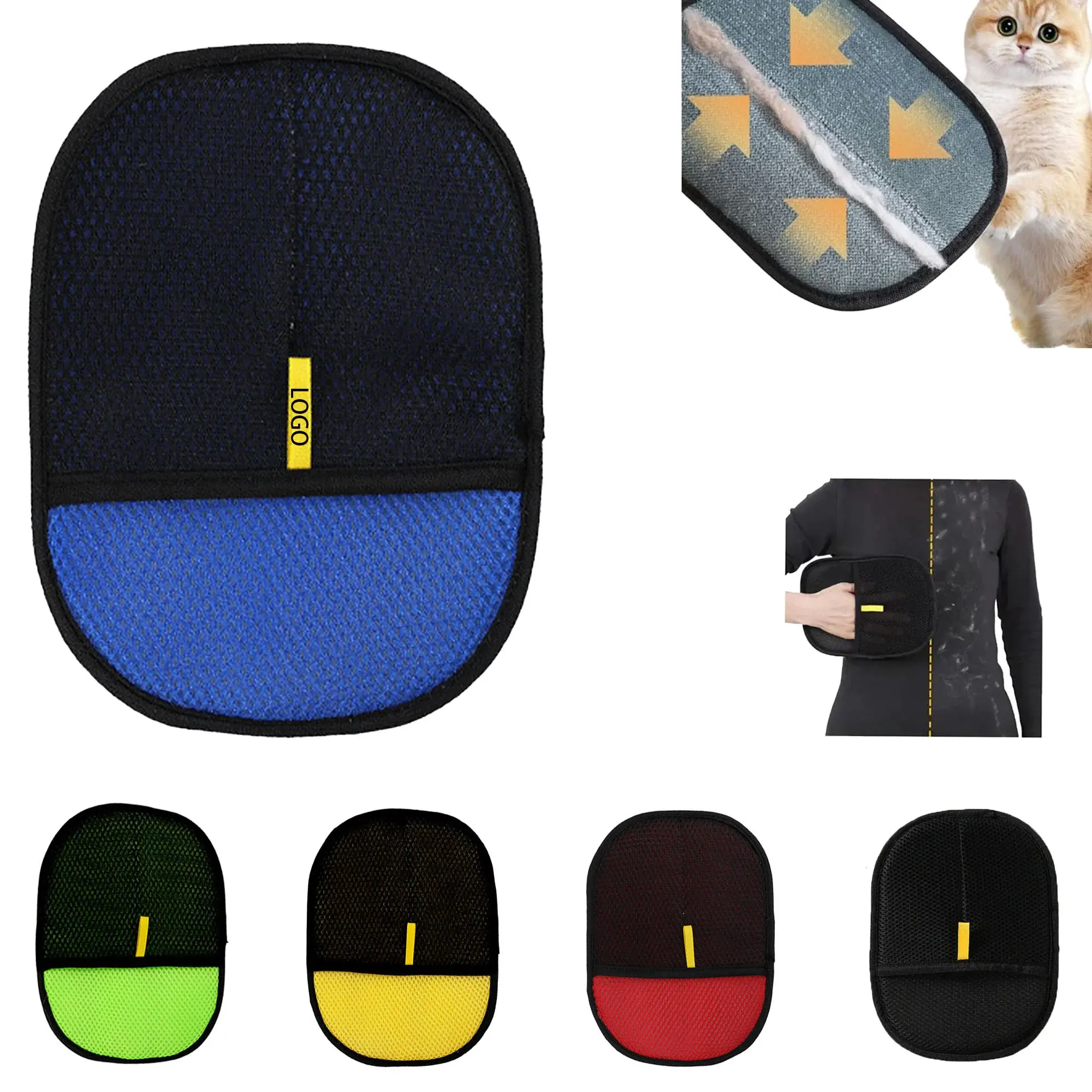 Reusable Pet Hair Removal Gloves