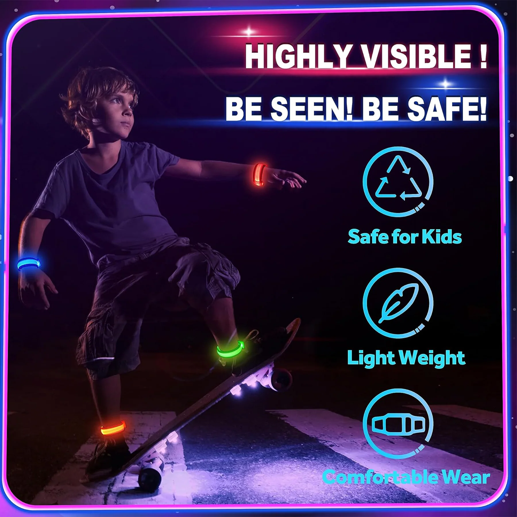 Rechargeable LED Armband