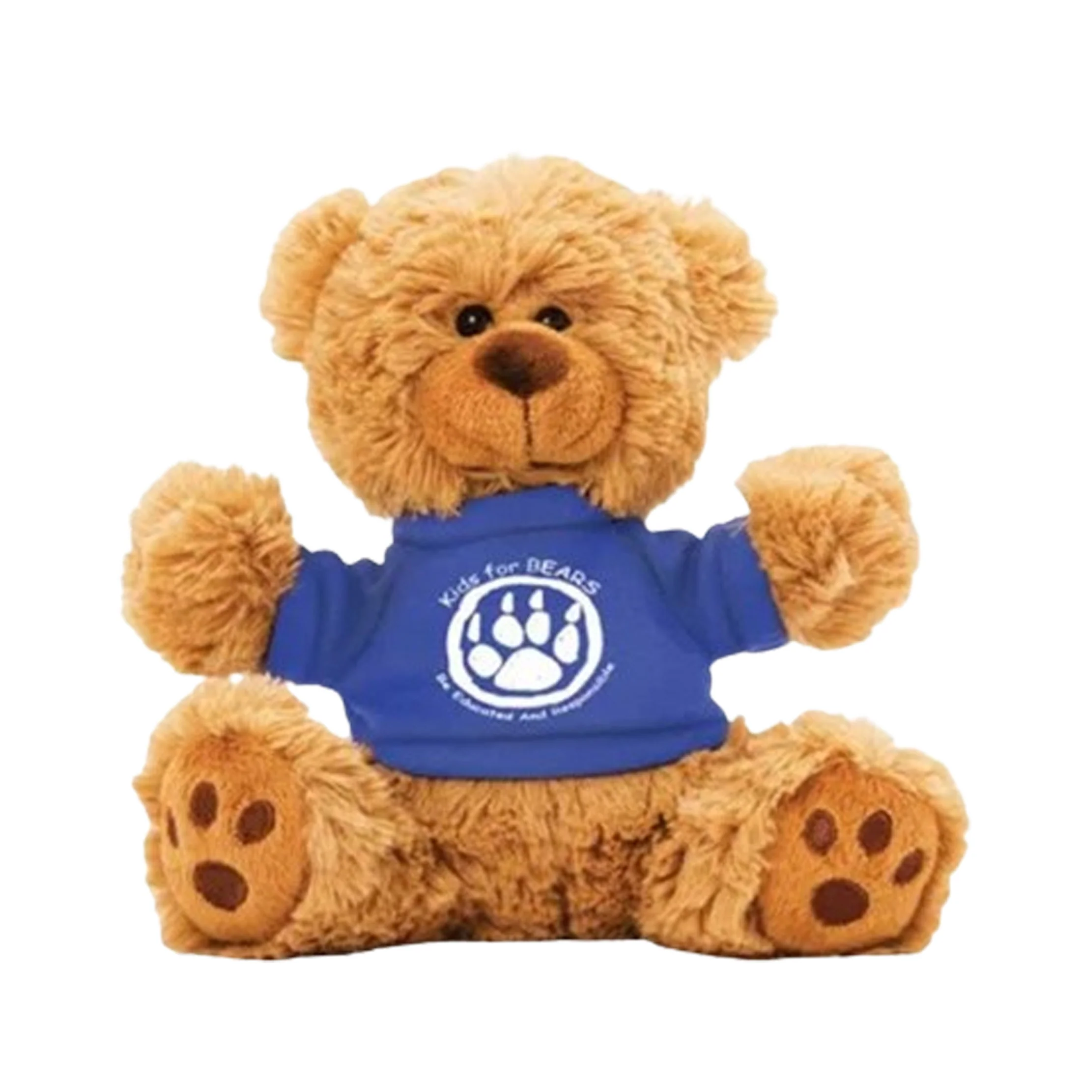 6" Plush Teddy Bear w/Choice of T-Shirt Color