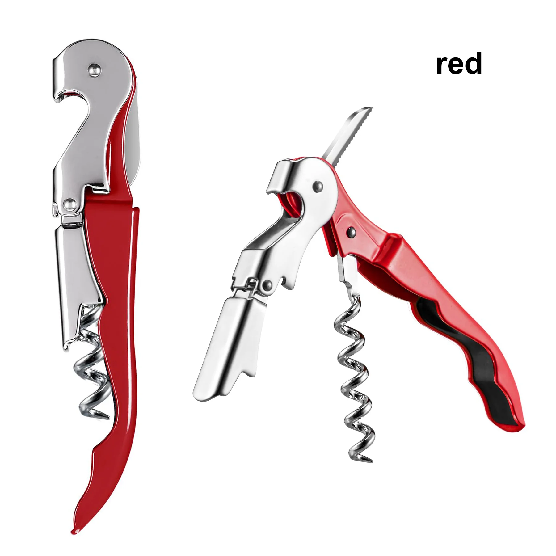 Manual Wine Bottle Opener Double Hinged