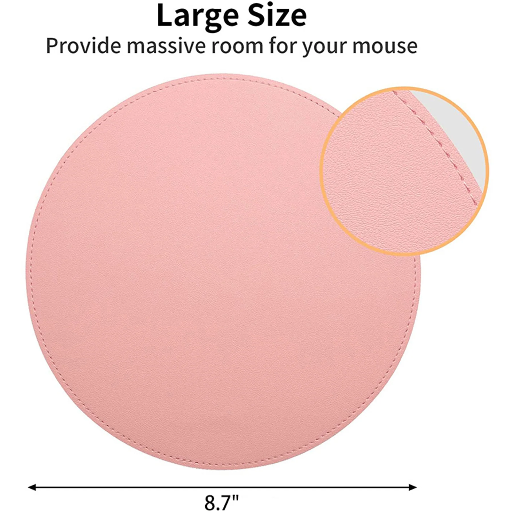 Waterproof PU Leather Mousepad