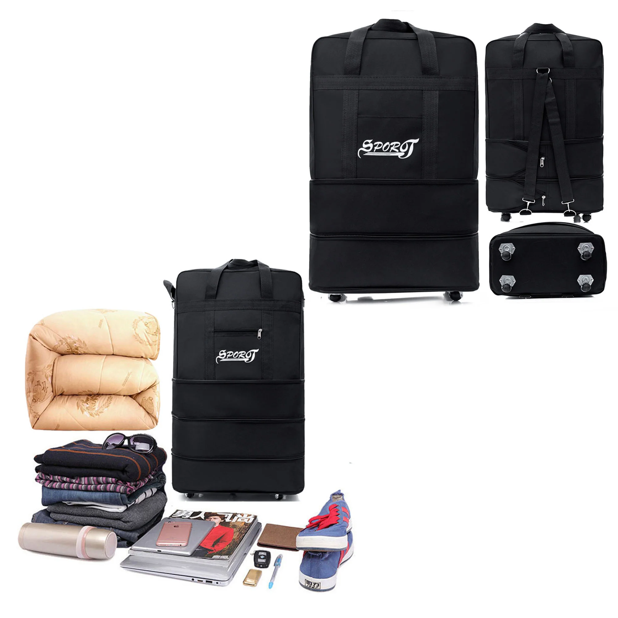 Foldable Duffel Suitcase