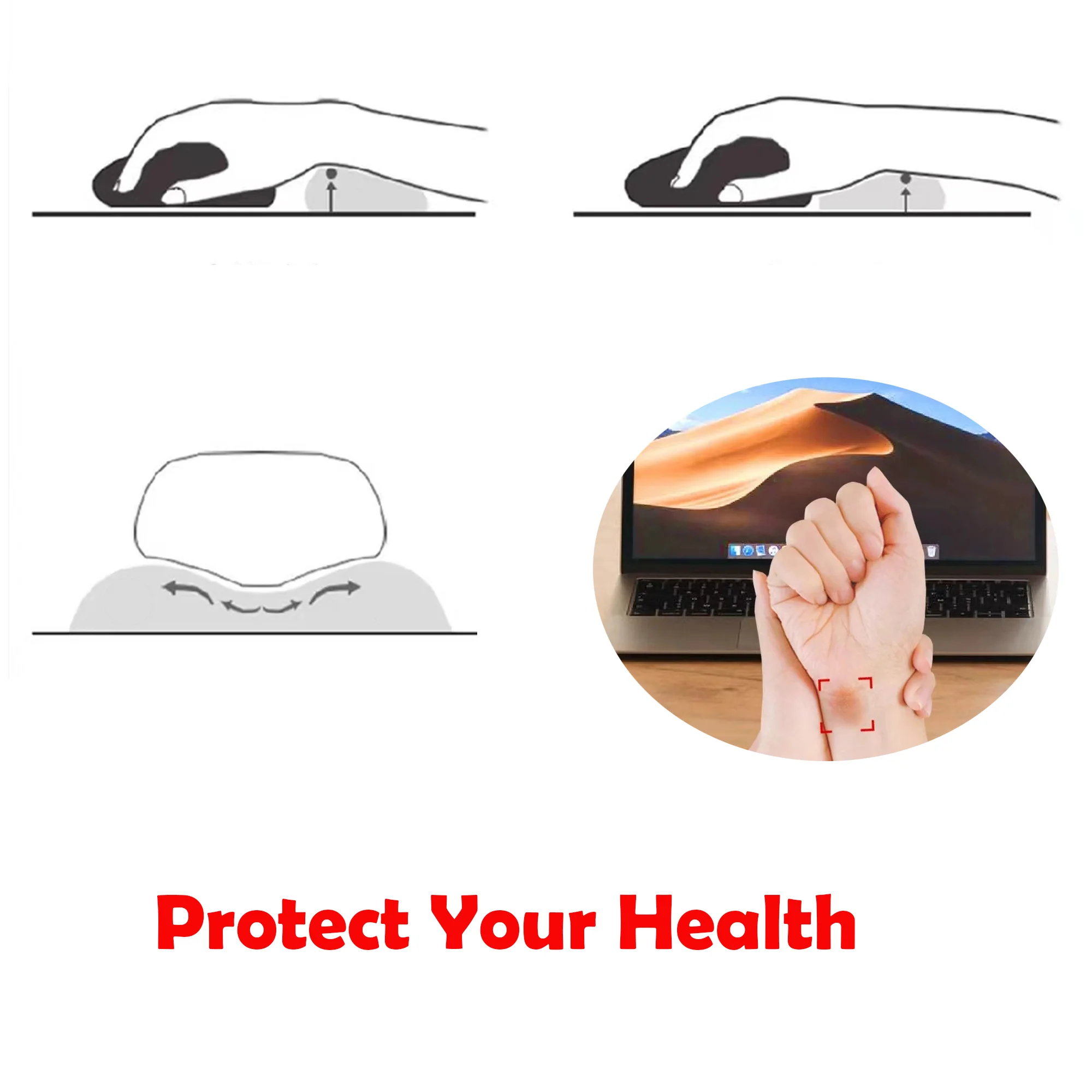Silicone Mouse Pad