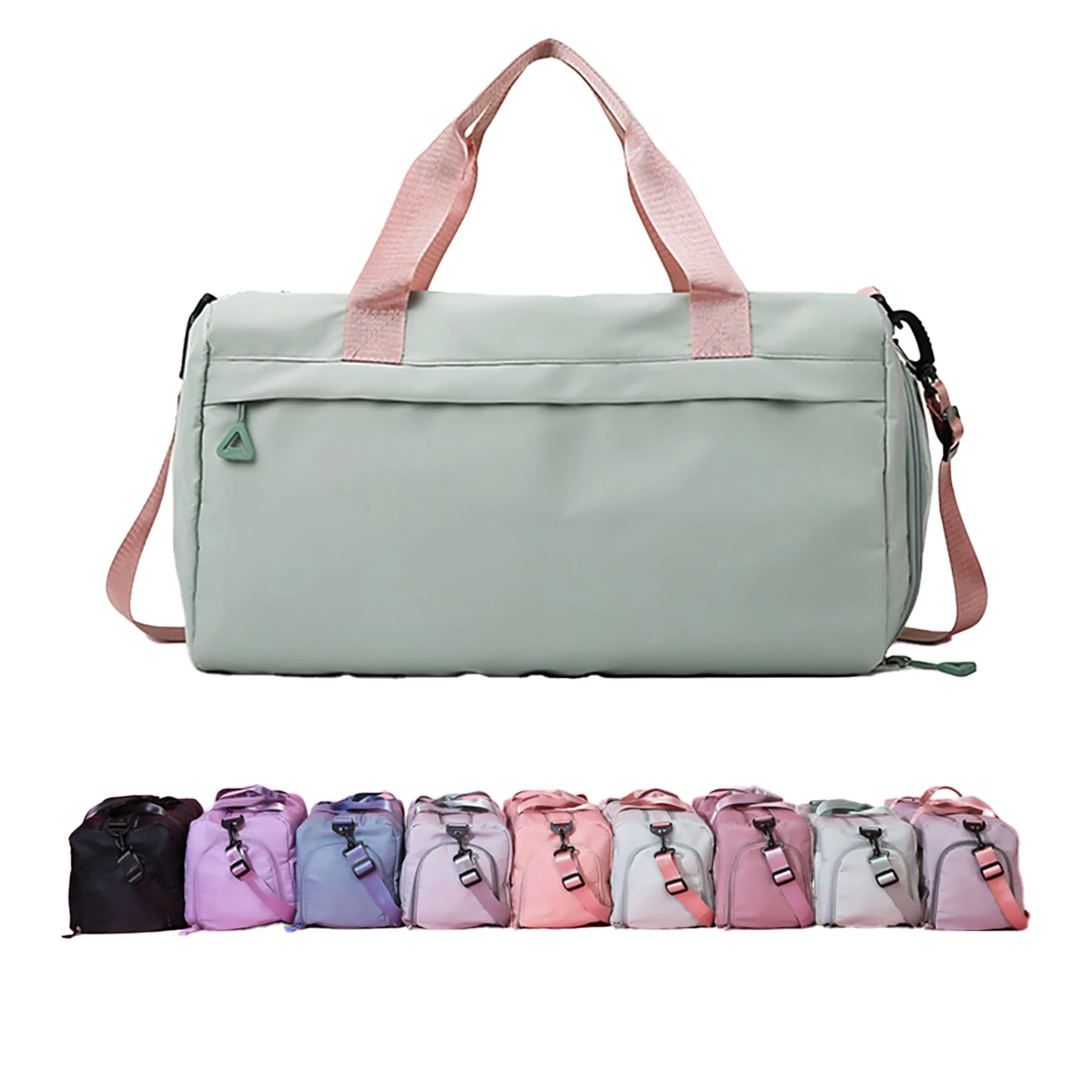 Gym Bag With Wet And Shoe Compartment