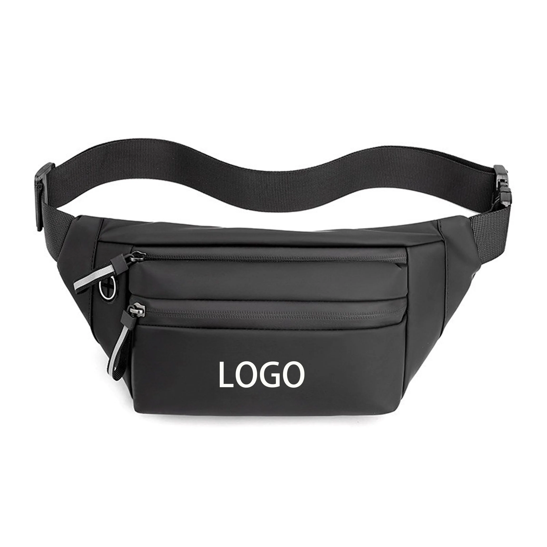 Simple Nylon Crossbody Waist Bag