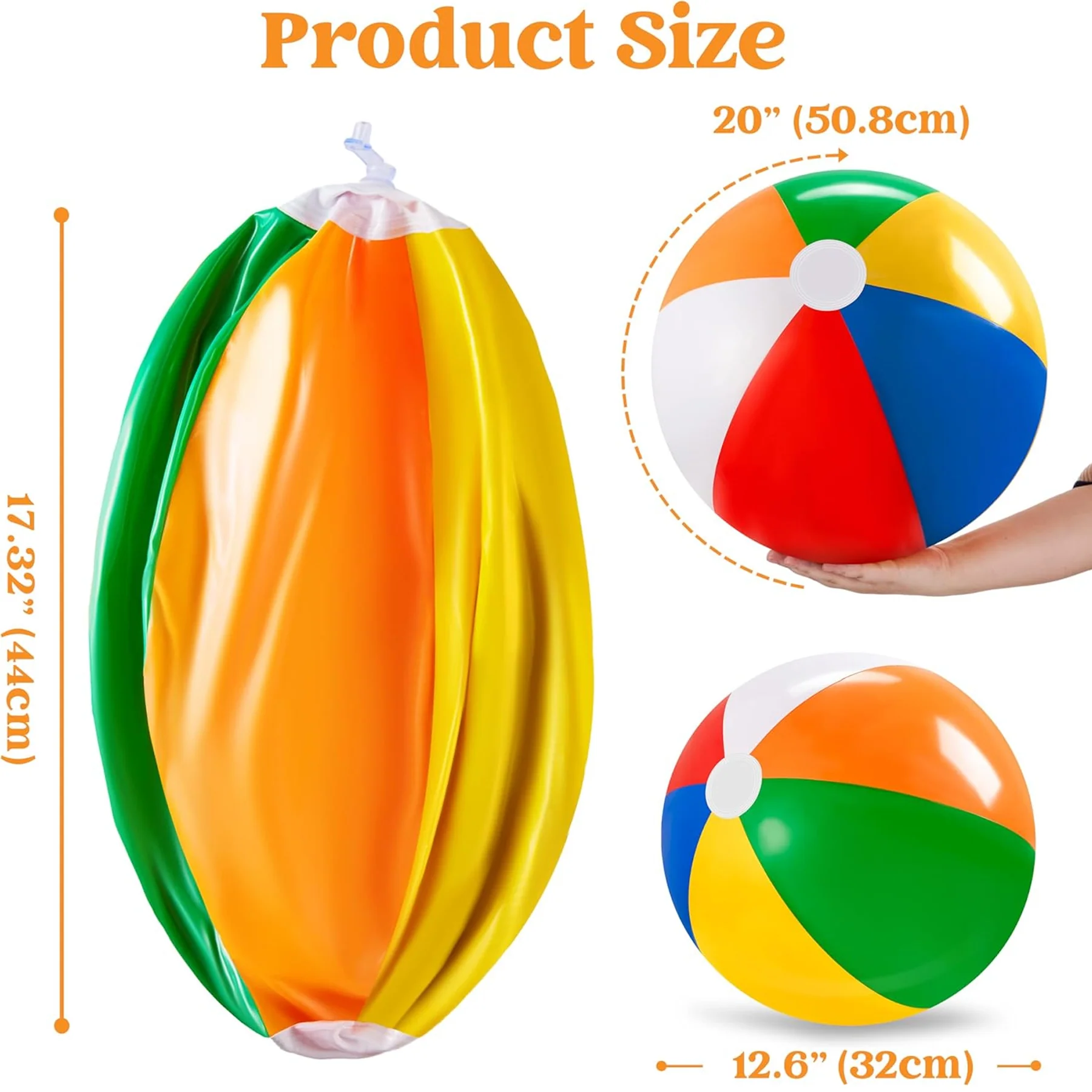 20" Beach Balls