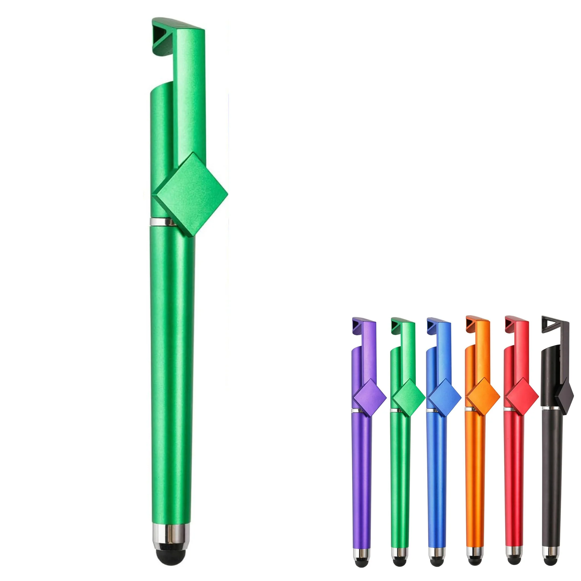 3-In-1 Stylus Pen With Phone Stand & Ballpoint
