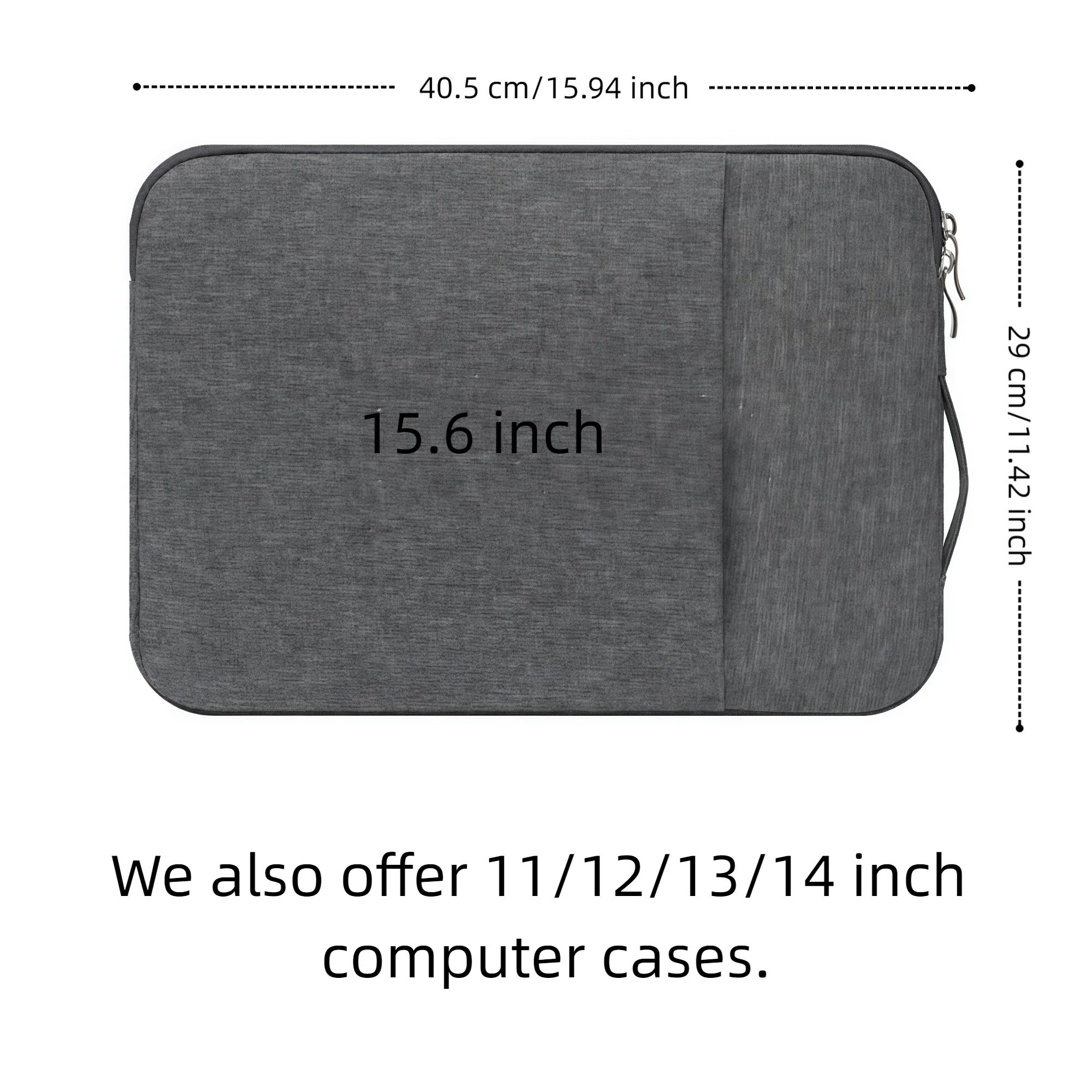 11/12/13/14/15" Laptop Sleeve Case with Handle