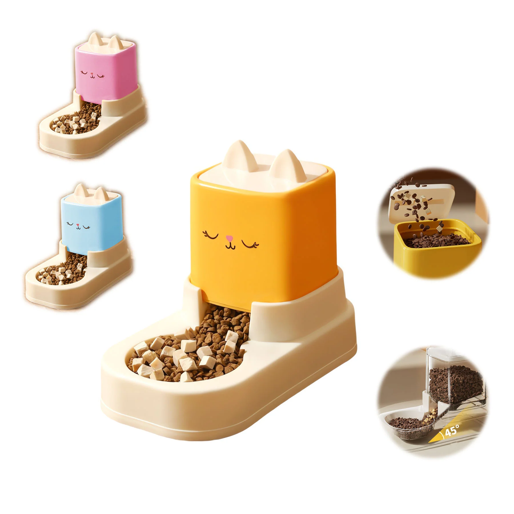74.4 Fl.Oz Automatic Pet Dispenser