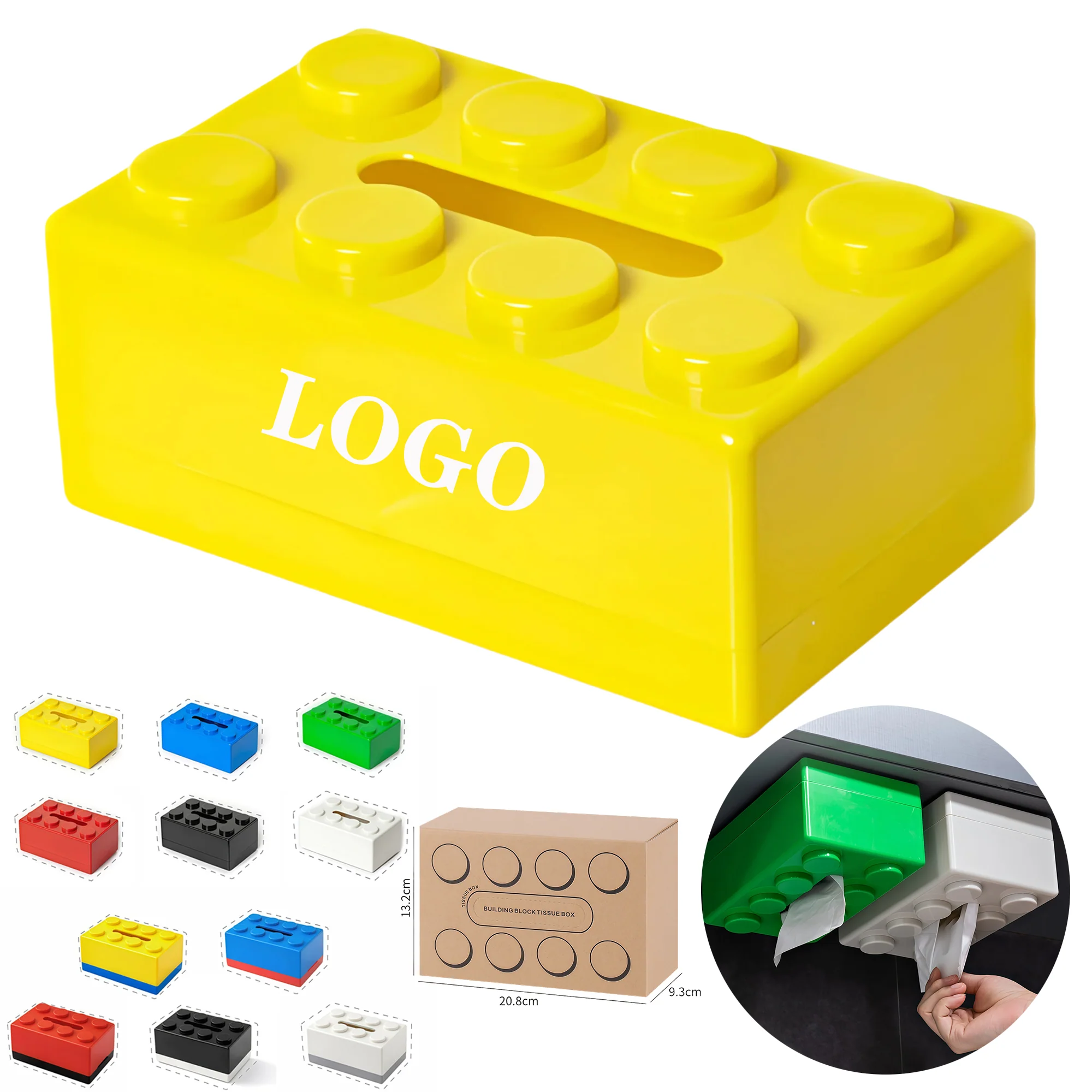 Building Block Tissue Box